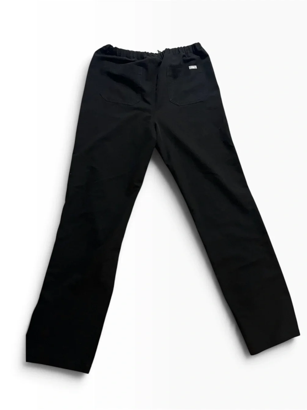 Figs Men’s Black Pisco Basic Scrub Pants Straight Leg FIONx Fabric| Size: small